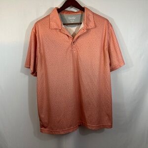 Etonic Mens XL  Golf Polo Shirt Playful Pink/ Red All Over Print